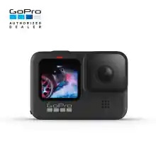 ภาพย่อรูปภาพสินค้าแรกของGoPro HERO9 Black กล้อง Action Camera กันน้ำได้สูงสุด 10 เมตร ถ่ายวีดีโอ 5K, Full HD 240fps ภาพนิ่ง 20MP โหมดกันสั่น HyperSmooth 3.0 ในตัว