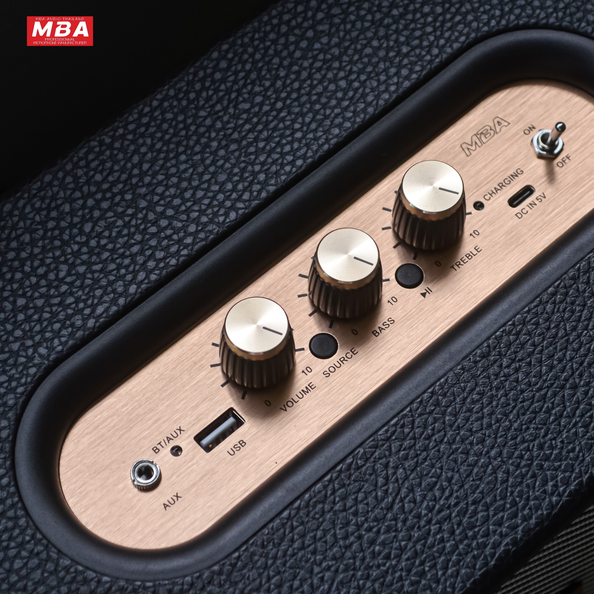 ลำโพงบลูทูธ ลำโพงไร้สาย MBA รุ่น M44 4นิ้ว กำลังขับ 100วัตต์ ลำโพงบลูทูธเบสหนัก ลำโพงบูทูธดังๆ bluetooth speaker ลำโพง เสียงเบสแน่น