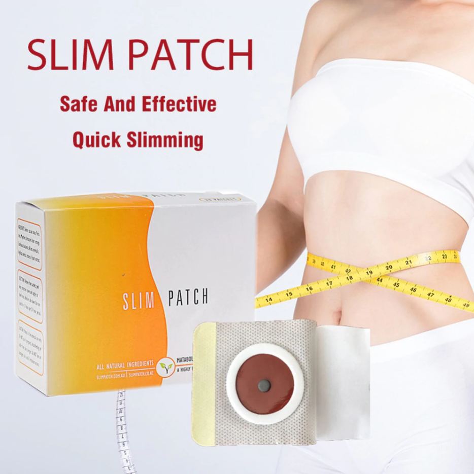 Slim Patch 30 ชิ้น แผ่นแปะหน้าท้อง แผ่นแปะลดหุ่น แผ่นแปะสะดือ