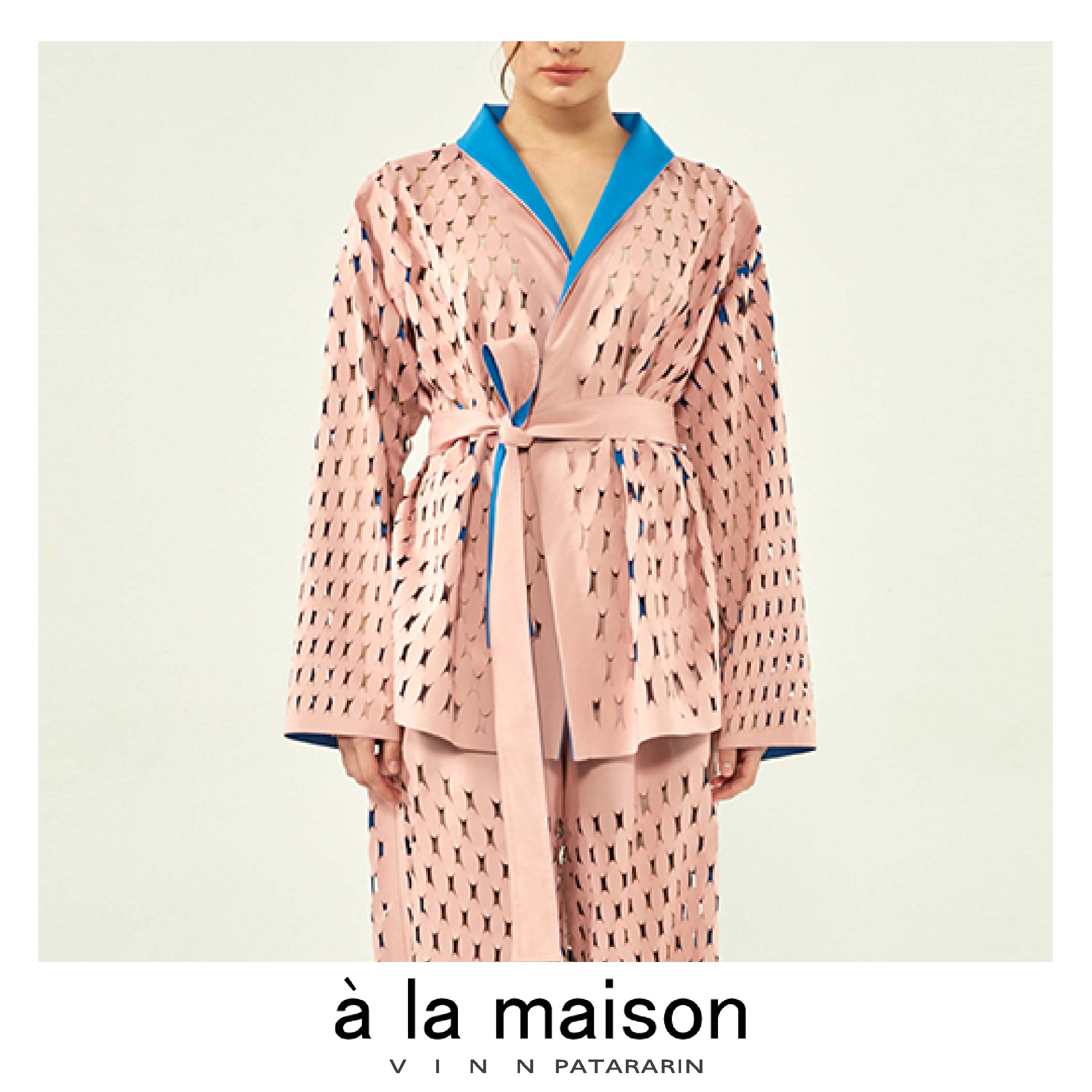 Vinn Patararin - Blouse Laser-cut Two-tones Unisex ราคา 9,950 บาท*ส่งฟรี