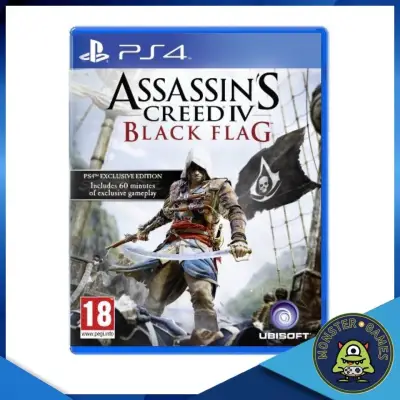 Assassin’s Creed IV Black Flag Ps4 แผ่นแท้มือ1 !!!!! (Ps4 games)(Ps4 game)(เกมส์ Ps.4)(แผ่นเกมส์Ps4)(Assassin Creed 4)(Assassin’s Creed IV)(Assassins Creed 4 Black Flag Ps4)