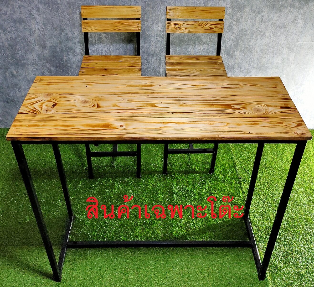โต๊ะบาร์ โต๊ะกาแฟ [เฉพาะโต๊ะ]สุดหรู loft style ทรงสูง ยาว 110 ซม. กว้าง40ซม. สูง98ซม Bar table, coffee table [only table] elegant loft style, height 110 cm. Width 40 cm. Height 98 cm.
