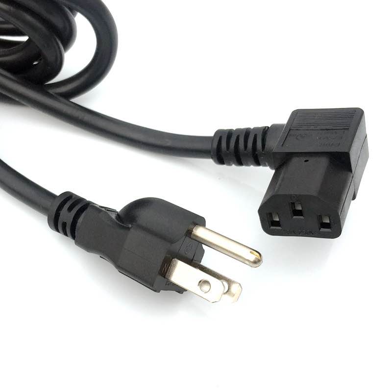 90 Degree 3 Prong AC Power Cord Cable Plug For AKai MPC2500 MPC3000 MPC5000 Music Center Drum Machin