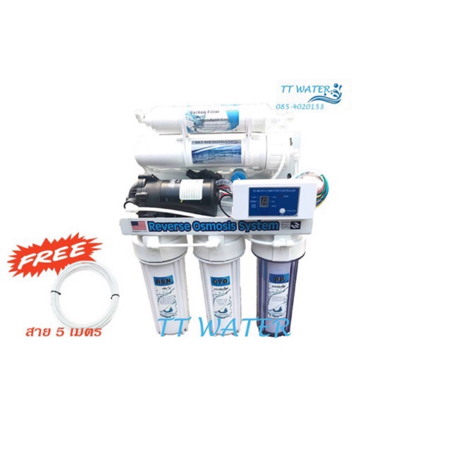 UNIPURE เครื่องกรองน้ำ 5 ขั้นตอน ระบบ RO ขนาด 75 GPD รุ่น MICRO COMPUTER (มีหน้าจอแสดงและมีระบบ Auto flush อัตโนมัติ) ราคา 3,689 บาท*ส่งฟรี