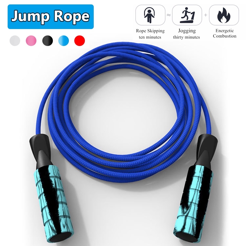 เชือกกระโดด เชือกกระโดดสำหรับออกกำลังกาย jumping rope เชือกออกกำลังกาย (สินค้าพร้อมส่ง)