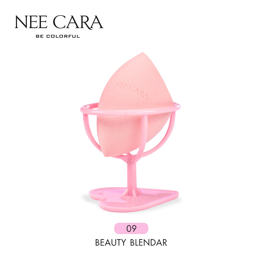 NEE CARA BEAUTY BLENDER SPONGE PUFF (N201) นีคารา บัฟแต่งหน้า พัฟฟองน้ำ ฟองน้ำแต่งหน้า neecara อุปกรณ์แต่งหน้า