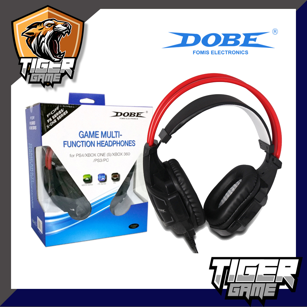 Dobe Game Multi-Function Headphones (หูฟัง)(หูฟัง Dobe)(หูฟัง PS4)(หูฟัง Xbox)(หูฟัง PC)(Dobe Headset)(หูฟังสำหรับเล่นเกมส์)(หูฟังเกมส์)(TY-836)