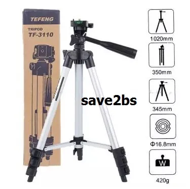 Tripod 3110 ขาตั้งกล้อง 3 ขา รุ่น (black)