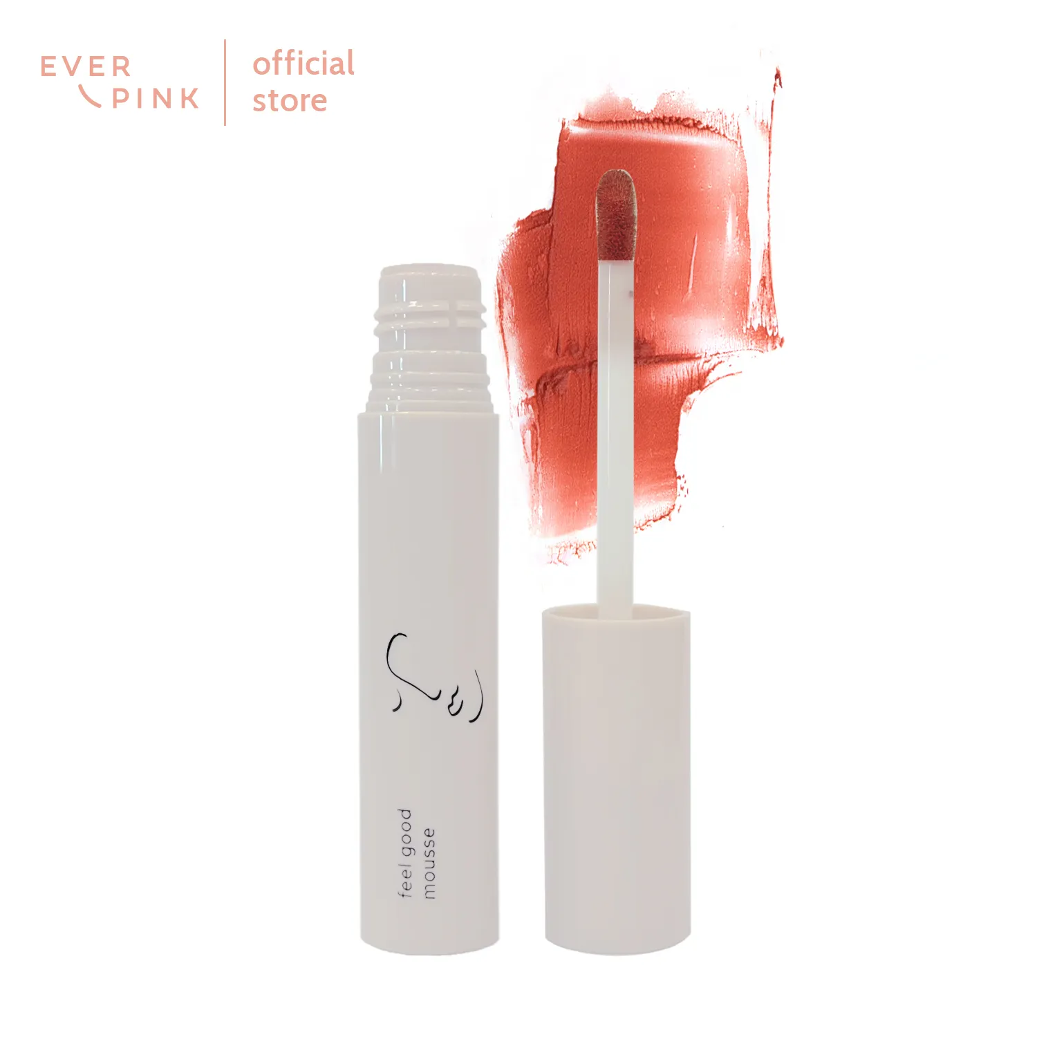 [Everpink Cosmetics] feel good mousse ลิปจุ่ม Tinted mousse เนื้อนุ่มฟู ใช้ได้ทั้งตา แก้ม ปาก