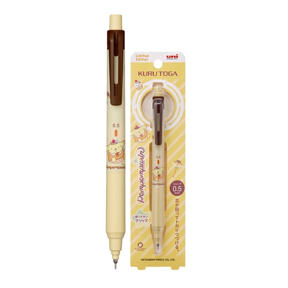 ( 100 ลายน่ารักๆ พร้อมส่ง) ดินสอกด Uni Kurutoga 0.3 0.5mm ดินสอกดญี่ปุ่น เหลาไส้แหลม ลาย San-x จากญี่ปุ่น
