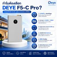 Deye SE-F5-C Pro 5.12kWh LiFePO4 ESS Battery แบตเตอรี่ลิเธียมสำหรับระบบกักเก็บพลังงาน (ESS) รับประกัน 10 ปี