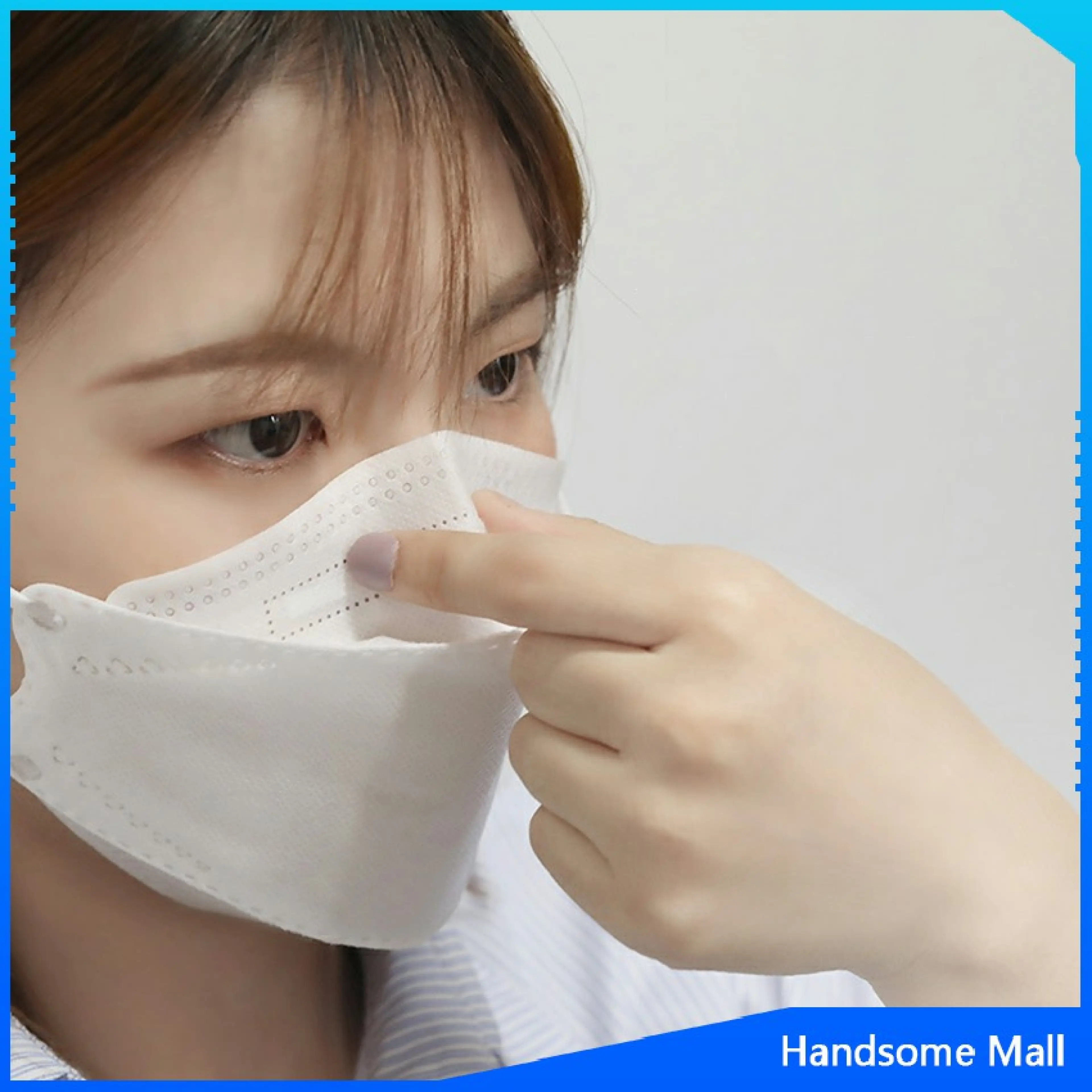 H.S. หน้ากากอนามัย ทรงเกาหลี กันฝุ่น กันไวรัส ทรงเกาหลี 3D หน้ากากอนามัยเกาหลี Protective mask