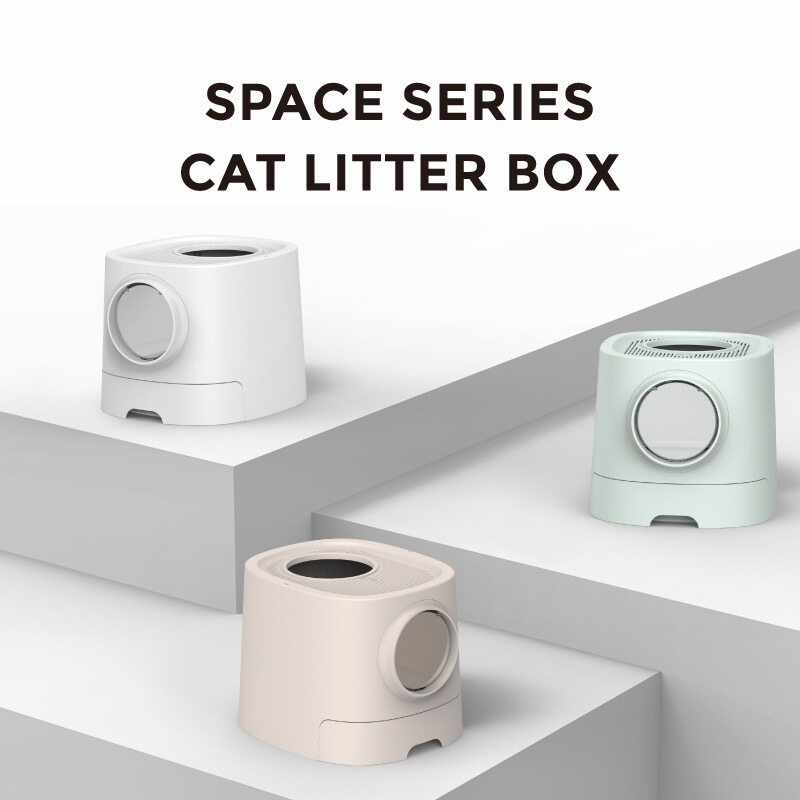 ห้องนำ้แมว รุ่นหลุมอวกาศ XL Space hole series Cat litter Box Drawer size 52W*45L*40H cm มีของพร้อมส่งค่ะ