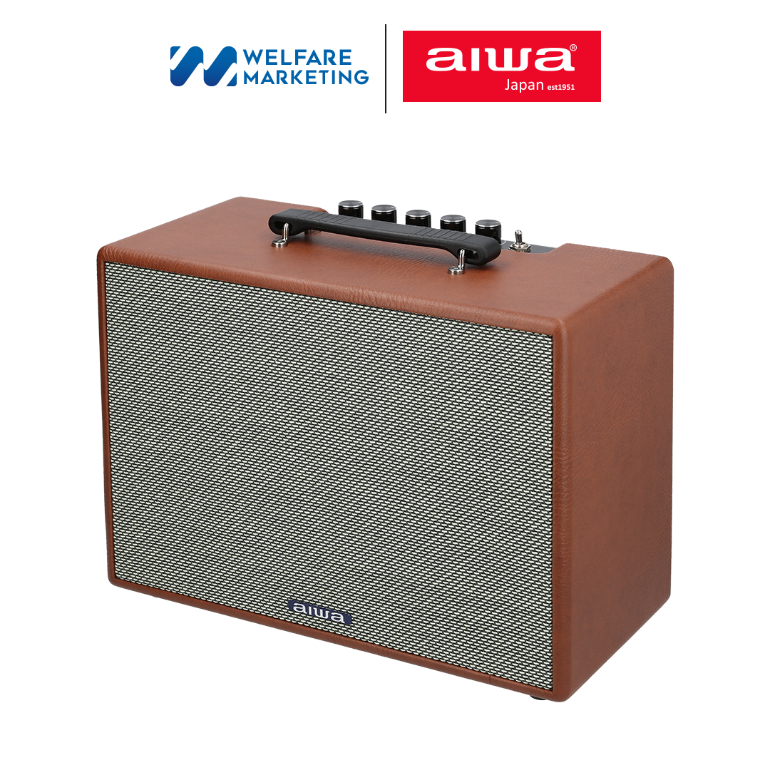 [ผ่อน 0%] AIWA Libra Bluetooth Speaker ลำโพงบลูทูธพกพา SUPER BASS ราคา 4,990 บาท*ส่งฟรี