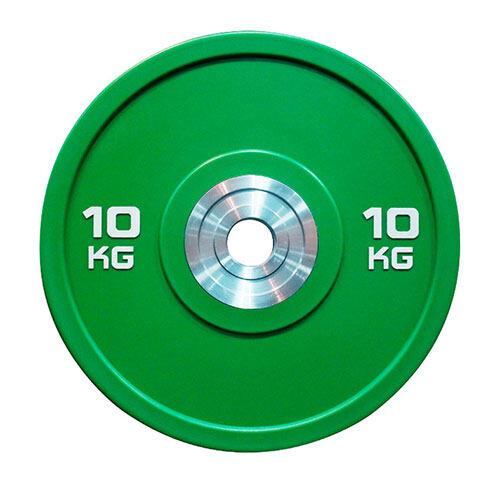 Urethane Bumper Plate - 10KG. - Green