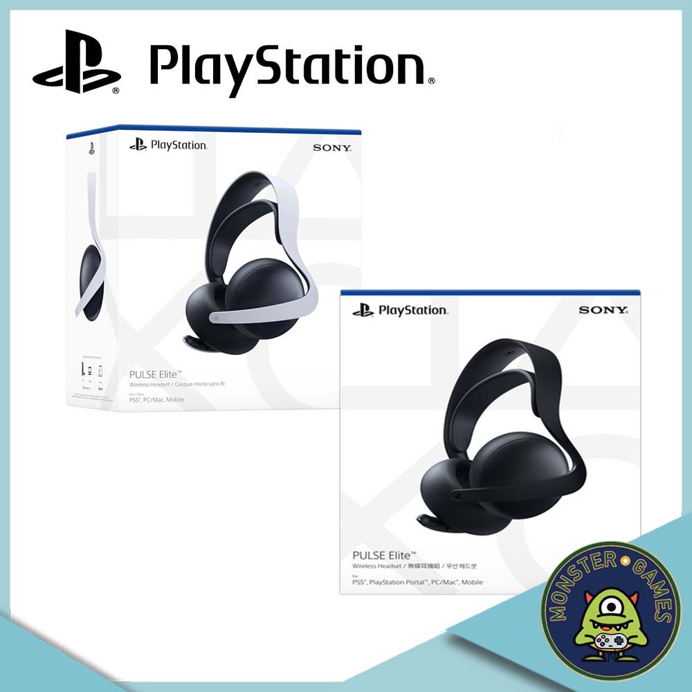 Playstation Pulse Elite Wireless Headset Sony Official Warranty 1 Year!!!!! (Ps5 Headphones)(Ps.5 Headphones)(Ps5 Elite Pulse Wireless Headphones)(Gaming Headphones for Ps5)
