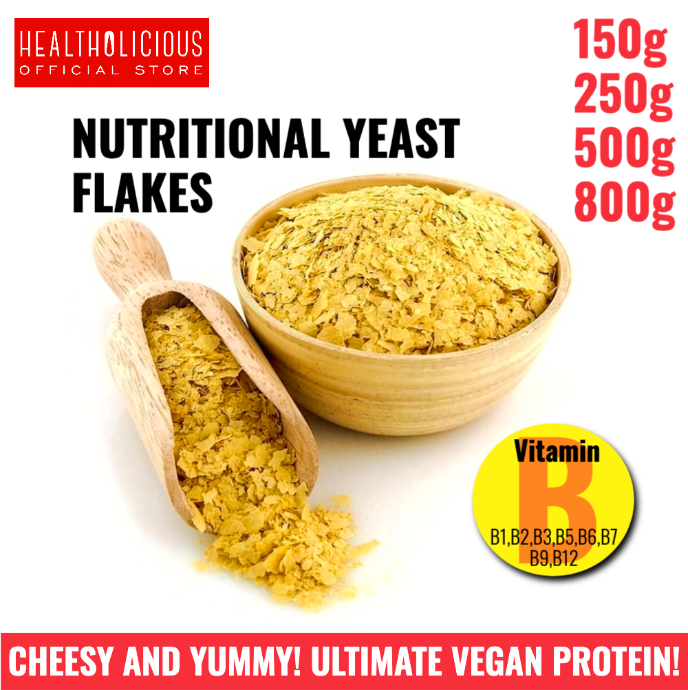 Nutritional Yeast/ นิวทริชั่นแนล ยีสต์ / NON-GMO/วีแกน -มังสวิรัติ / VEGAN ราคา 228 บาท*ส่งฟรี