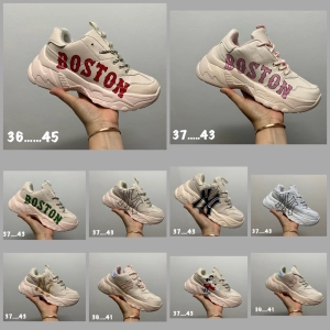 สินค้า [Hot Sale]รองเท้ากีฬา New MLB  รองเท้าผ้าใบ สำหรับผู้หญิงพร้อมส่ง Sz 37--42