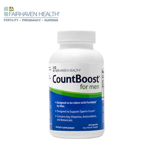 FertilAid CountBoost for Men: Support Sperm Count.