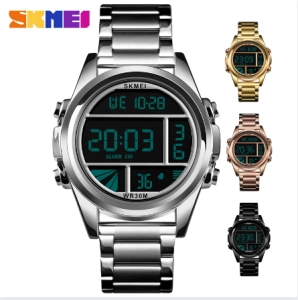 สินค้า SKMEI 1448 ของแท้100% Sport Watch ตั้งเวลาไทยแล้ว นาฬิกาข้อมือผู้ชาย จับเวลา ตั้งปลุกได้ ไฟ LED