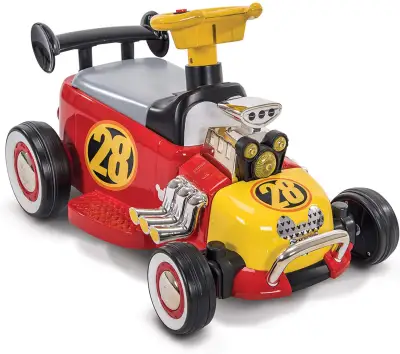 รถไฟฟ้าเด็ก Disney Mickey Boys 6V Battery-Powered FUN Ride-On Quad Toy for Kids ของแท้ Hola-hi-fi