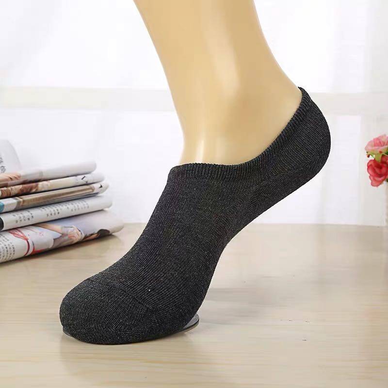ถุงเท้า(1แพ็ค12คู่) มี2แบบ ถุงเท้าข้อสั้น ถุงเท้าข้อเว้า ถุงเท้าชาย หญิง สี ดำ เทา ขาว แล  ใส่ทำงาน กีฬา ถุงเท้าแฟชั่น