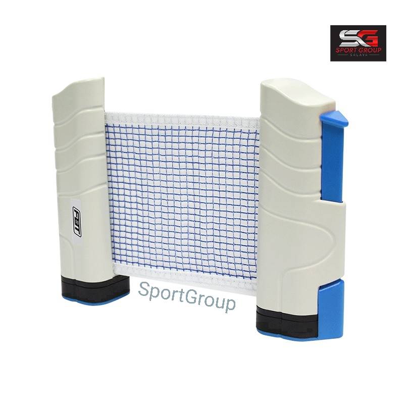 Table Tennis rack  FBT ชุดเสาตาพร้อมข่ายปิงปอง รุ่น 53312 Blue  เน็ทปิงปองพับเก็บได้ แบบพกพา