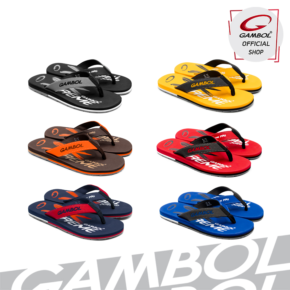 GAMBOL แกมโบล รองเท้าแตะลำลองหญิง หูหนีบ GW11378 Size 36-39