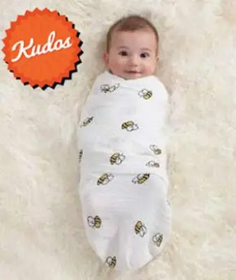 KODOSTH Newborn baby diapers and diapers Muslin swaddle is a natural fiber fabric made of 100% cotton.