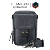 GRAMS(28) - กระเป่า รุ่น 173 Vertical Sling (Pebbled Leather) by Vgadz