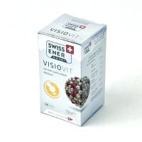 Swiss Ener by Dr.Frei Visiovit [ขวด 30 แคปซูล] สวิต เอเนอจี วิซิโอวิท ผลิตภัณฑ์เสริมอาหาร วิตามินรวม บำรุงสายตา Swiss Energy