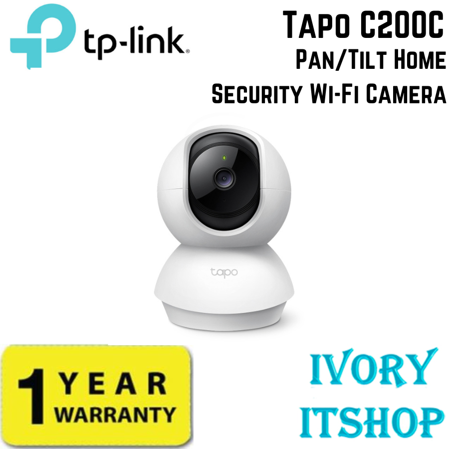 TP-Link Tapo C200C กล้องไวไฟ 2MP Full HD สื่อสาร2ทาง ตรวจจับการเคลื่อนไหวพร้อมเตือน รองรับMicro SDสูงสุด512GB ประกัน1ปี ราคา 550 บาท*ส่งฟรี