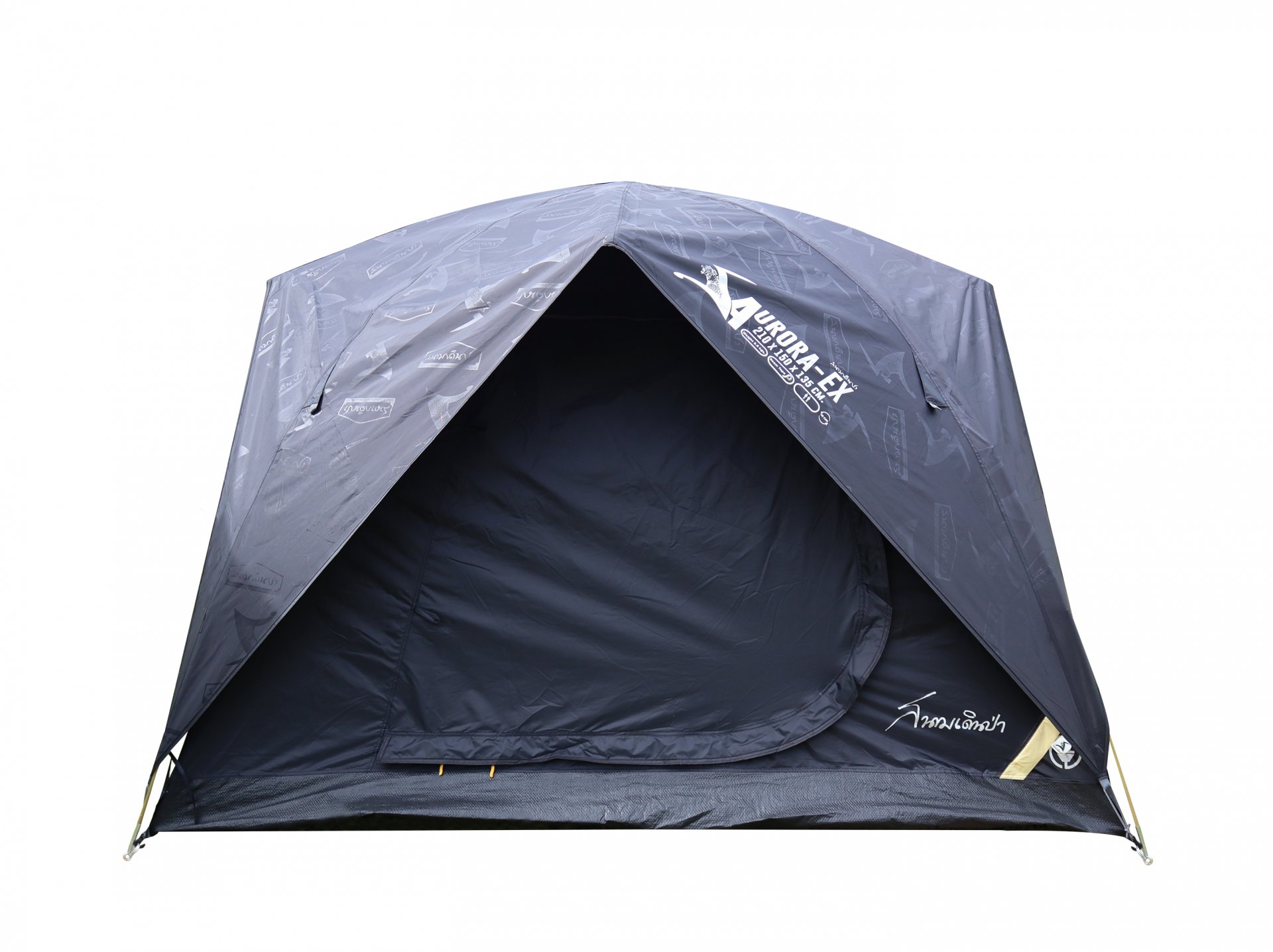 Field and camping Tent Aurora EX 2P size 210x150x135 cm.Black ราคา 1,199 บาท*ส่งฟรี