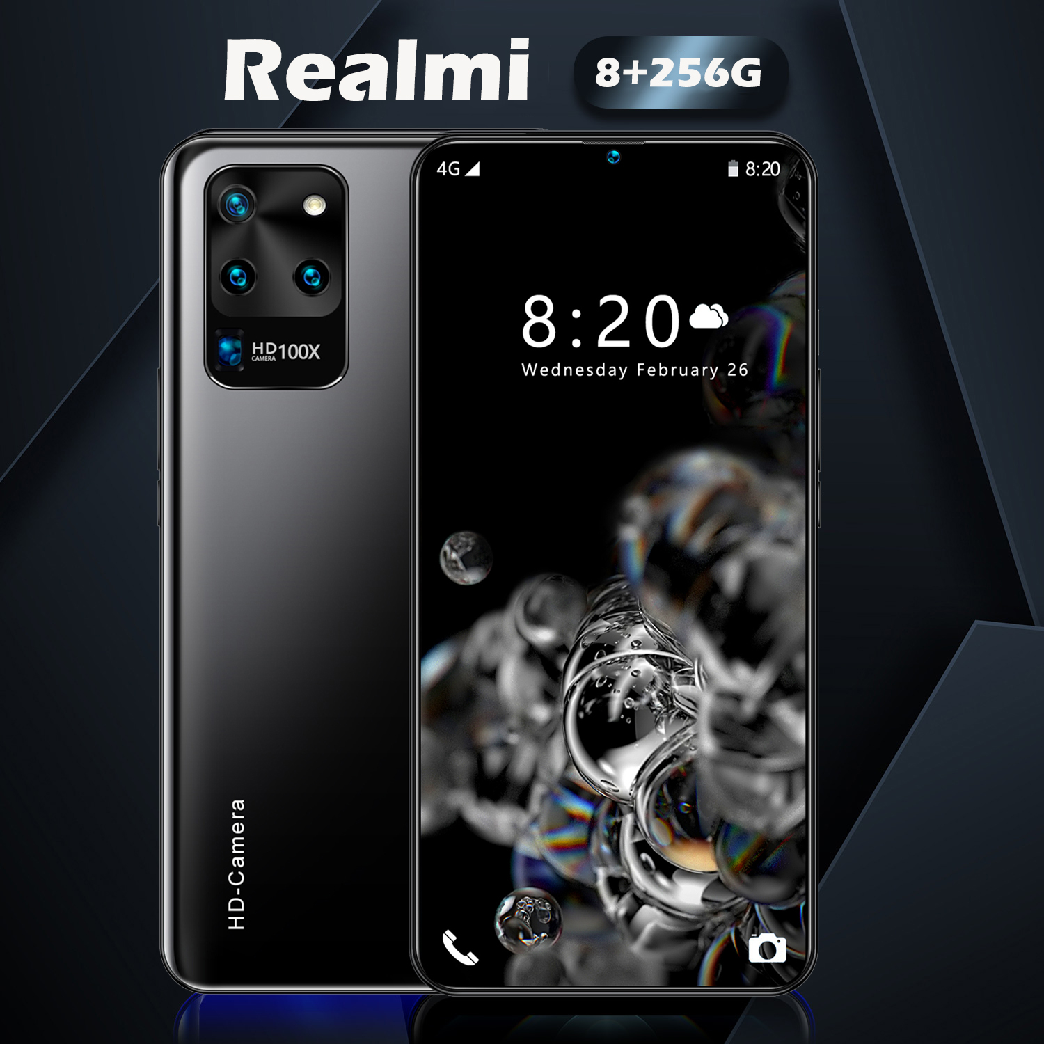 ศูนย์ไทย Realmi （8G+256G）มือถือเล่นเกม5g โทรศัพท์มือถือ5g มีการรับประกันจากผู้ขาย มือถือเล่นเกม2021 โทรศัพท์ 7.5 นิ้ว โทรศัพท์มือถือลดราคา สเปคแท้รองรับ RAM8G+ROM256G smart phone ถ่ายรูป large battery full screen phone โทรศัพท์2ซิม ประกันศูนย์ 1 ปี