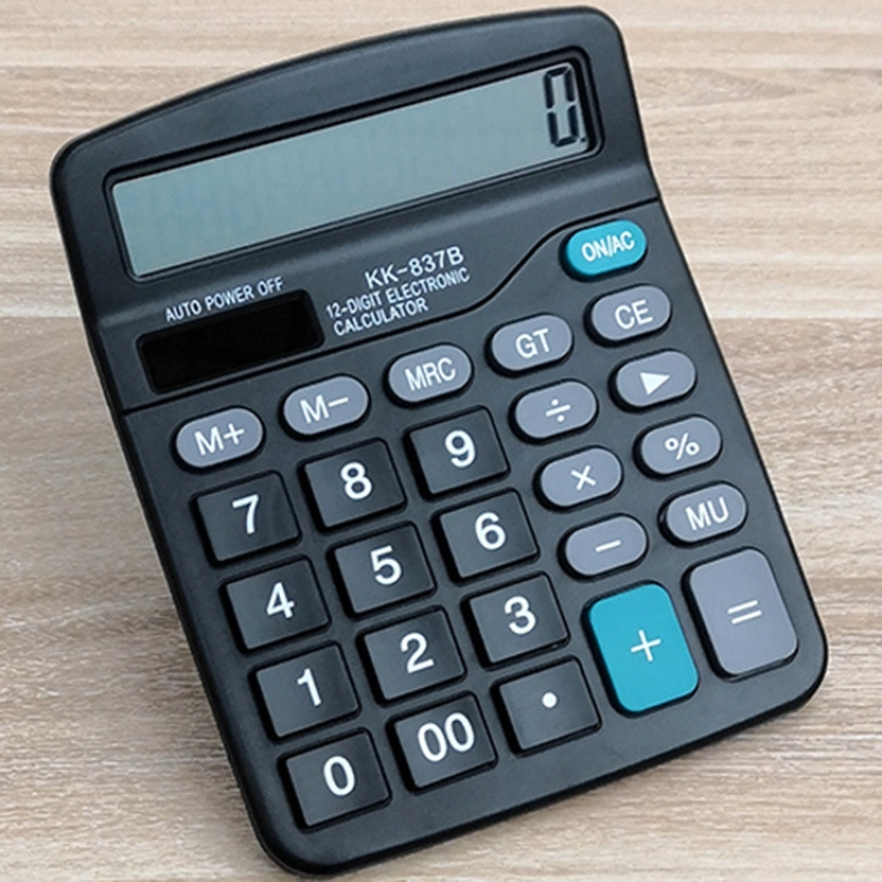 ภาพหน้าปกสินค้าเครื่องคิดเลข 12 หลัก 12 Digits Electronic Calculator