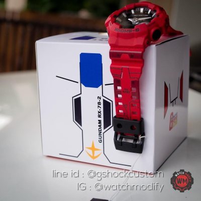 GShock GA700 Custom Red GunDam ของแท้100% ประกัน1ปี GShock GA700 Custom Red GunDam ของแท้100% ประกัน1ปี