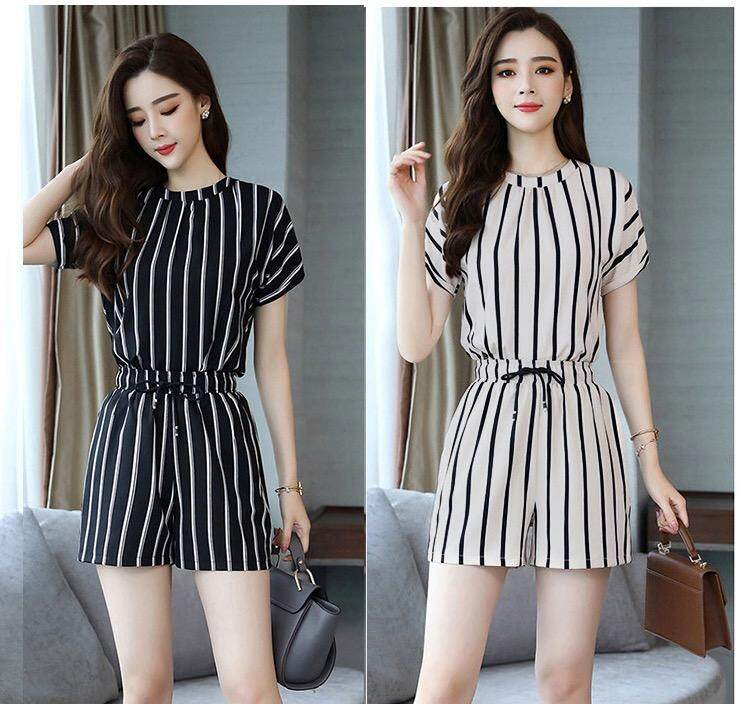 Set women's fashion two-piece set summer new Korean version