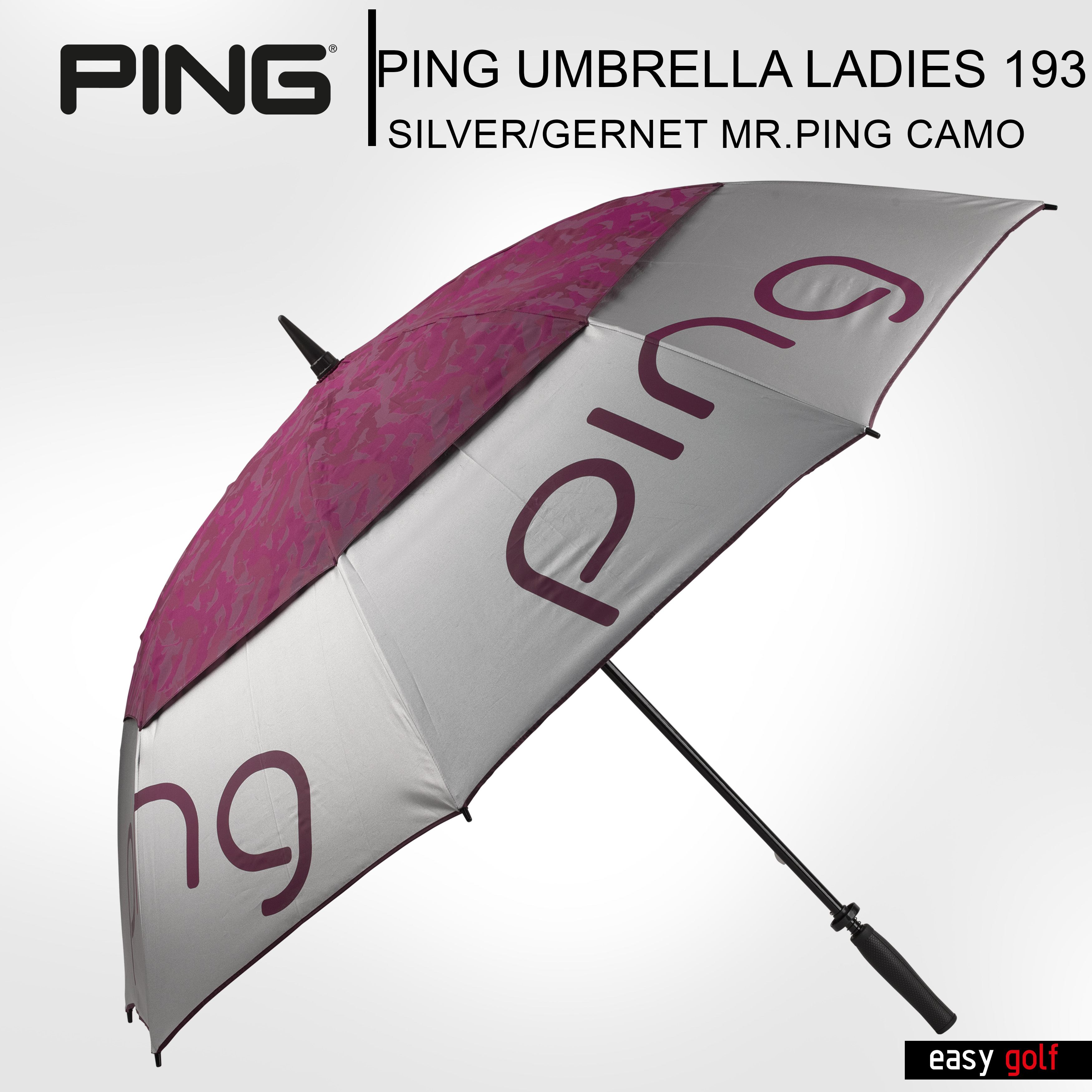PING UMBRELLA  ร่มกันแดด uv ร่มกันฝน ร่มกอล์ฟ รุ่น UMBRELLA LADIES 193