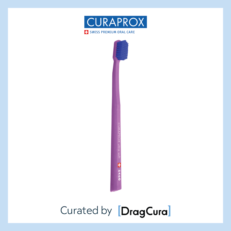 แปรงสีฟันทั่วไป Curaprox CS 5460 ด้ามสีม่วงอ่อน