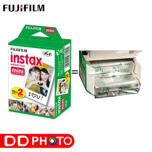 Fujifilm instax mini  ฟิล์มขอบขาว 10 แผ่น (10Sheets)