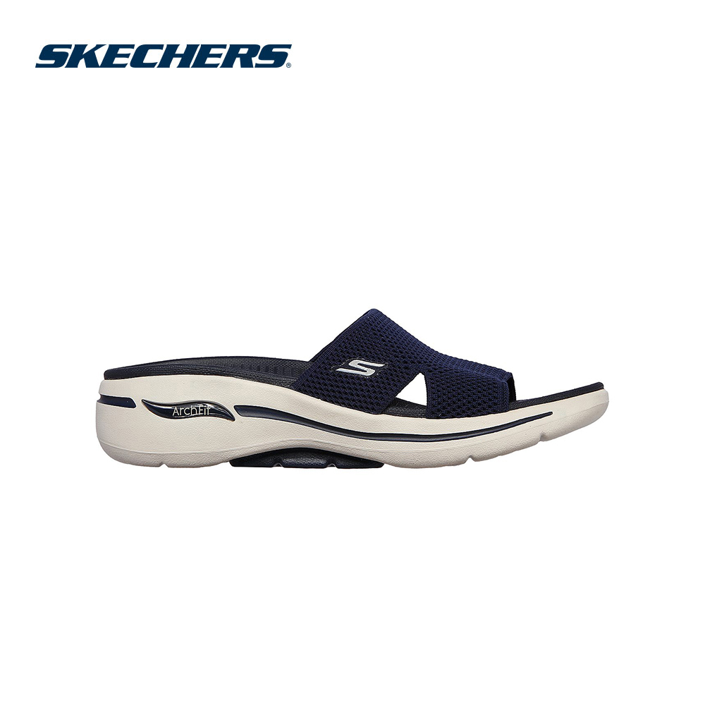 Skechers สเก็ตเชอร์ส รองเท้าแตะ ผู้หญิง GOwalk Arch Fit On-The-Go Sandals Shoes - 140224-NVY
