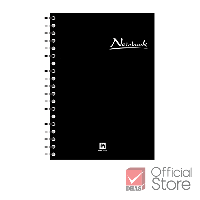 Elephant สมุด สมุดโน๊ต สมุดริมลวด ปกแข็ง B5 WHC-102 70G 150S จำนวน 1 เล่ม