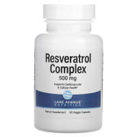 California Gold Resveratrol Complex 500 mg Veggie Capsules