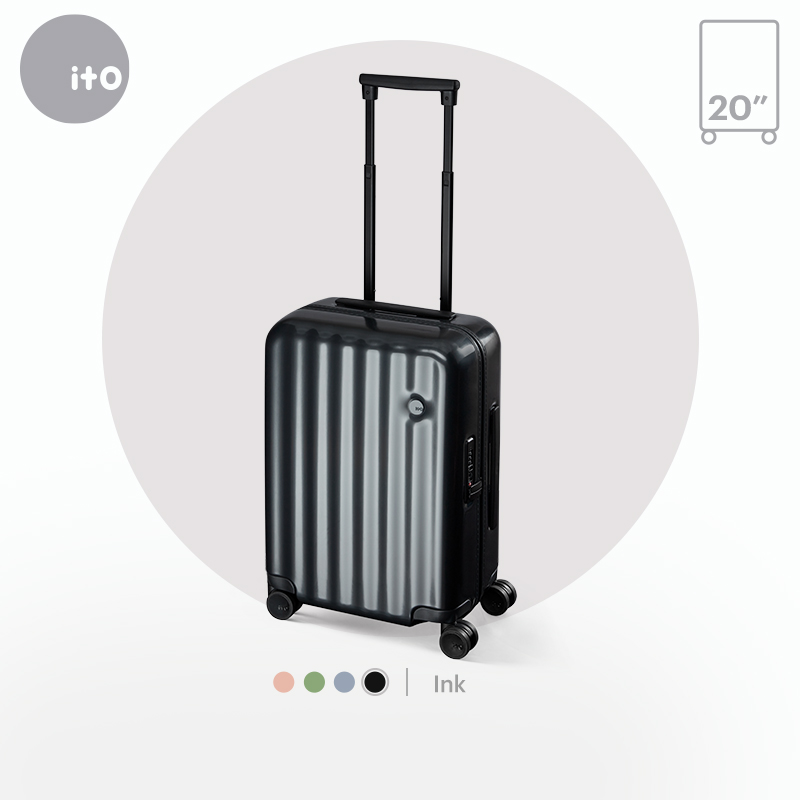 ITO Wave 20 - Luggage 20 inches carry on luggage, hard case, Passcode TSA lock (Suitcase, luggage, trolley travel bags) ราคา 5,690 บาท*ส่งฟรี