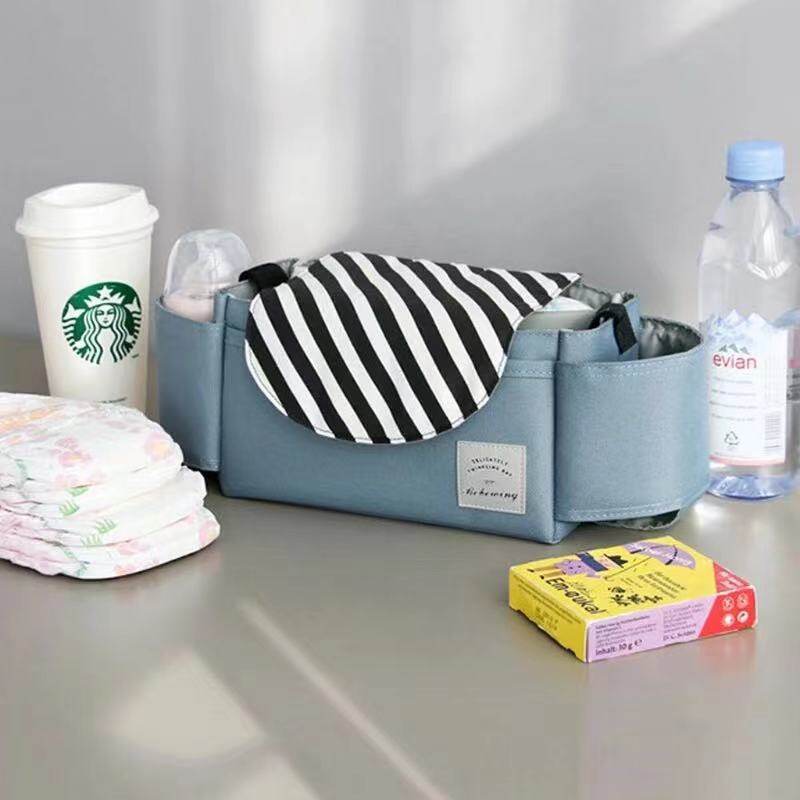 Baby Storage Bag, Baby Car Package Hanging Large Capacity Mummy Pack Bag Baby Stroller Hanging Accessories Hanging Bag Behind Baby Stroller Multi-Functional for Mother and Child Easy to Store and Retrieve Items