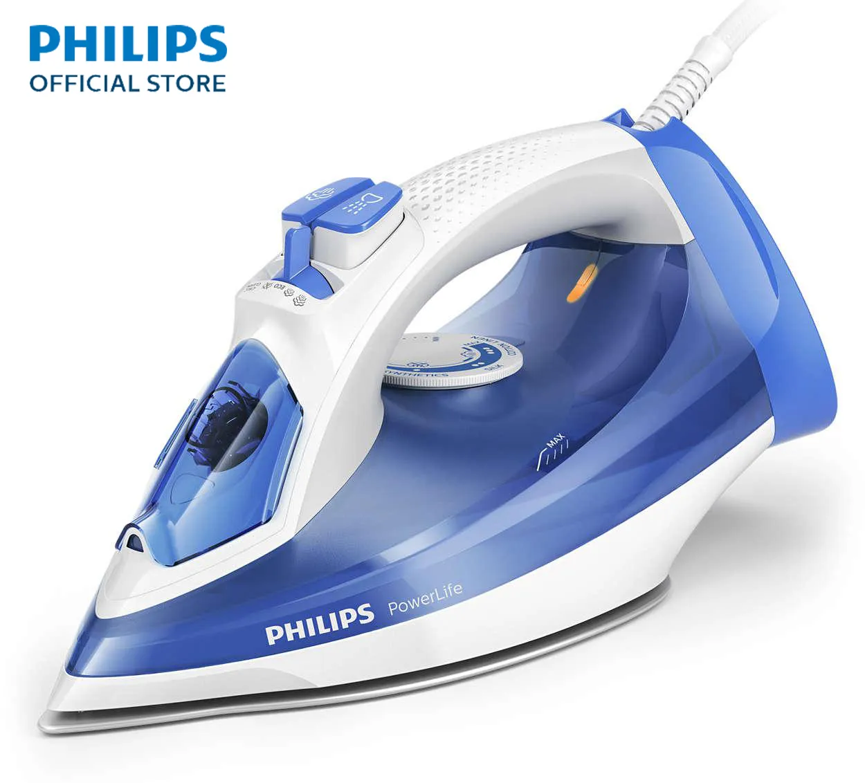 Philips PowerLife เตารีดไอน้ำ GC2990/20