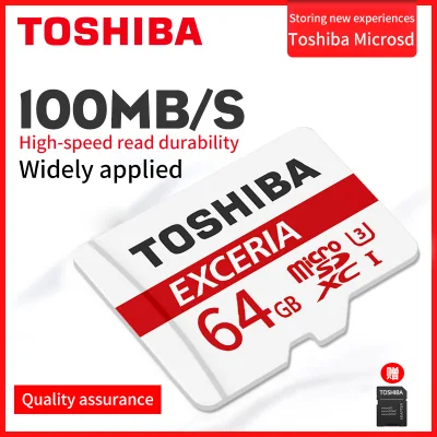 TOSHIBA EXCERIA M303 micro sd Card 64 GB U3 Class10 4 K UltraHD V30 Scheda di Memoria Flash 98 MB/S A1 SDXC UHS-I Nuova Car