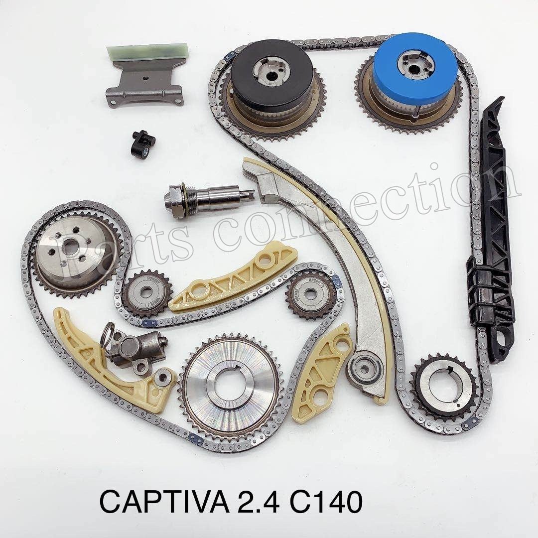 CHEVROLET CAPTIVA ชุดโซ่ราวลิ้น ชุดโซ่บาลานซ์ ตัวดันโซ่ พร้อมเฟืองตัวใหญ่ CAPTIVA แคปติว่า เบนซิน 2.4 ปี 2012-2017 C140 ครบชุด ราคา/ชุด ราคา 8,850 บาท*ส่งฟรี