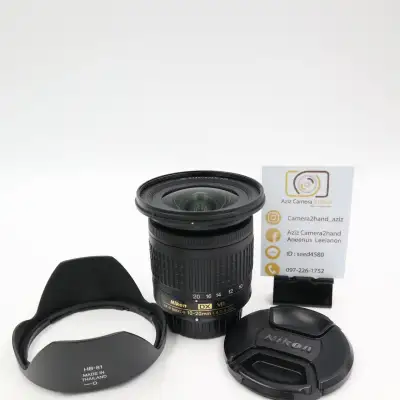 เลนส์ Nikon 10-20 f4.5-5.6 g vr สภาพใหม่ การทำงานเต็ม​ระบบ​ เลนส์มุมกว้าง