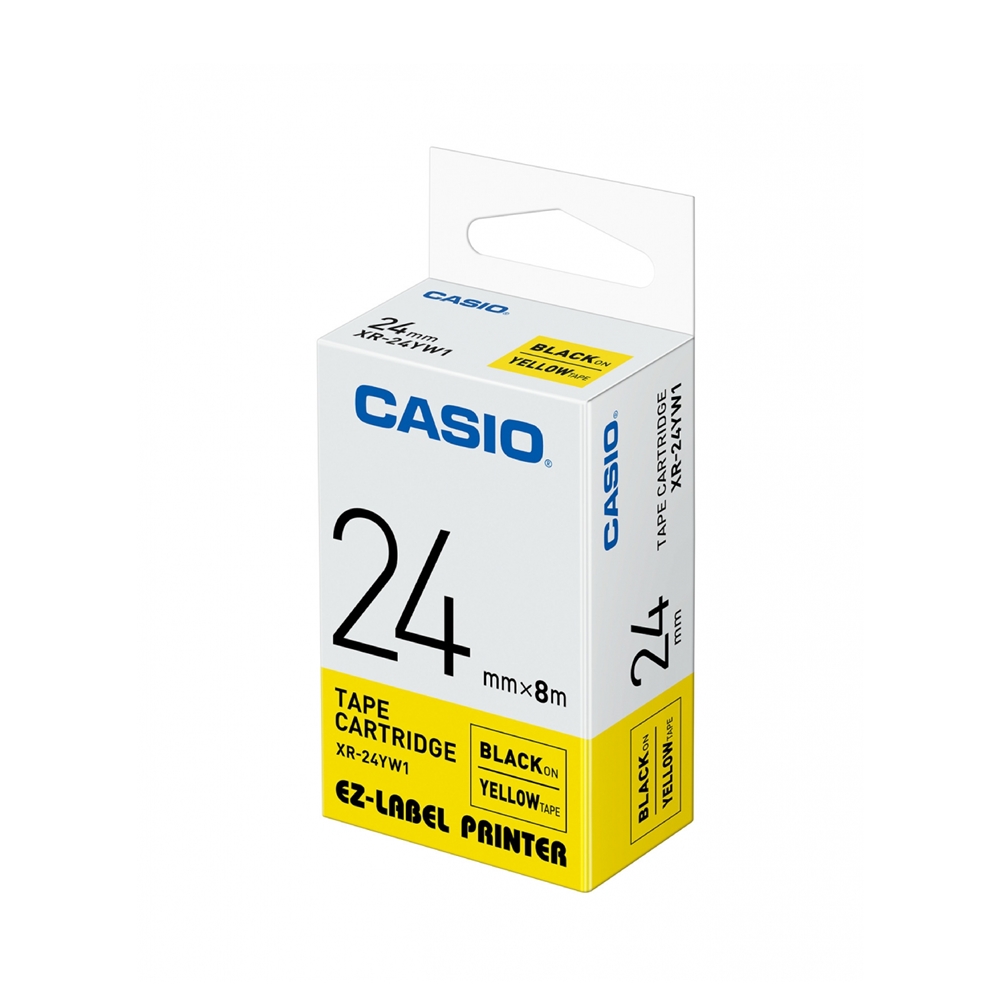 Casio Calculator เทปสติ๊กเกอร์ คาสิโอ รุ่น XR-24YW1 แบบสีเหลือง ราคา 400 บาท*ส่งฟรี